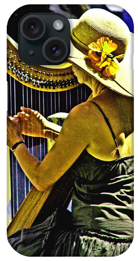 Coos Bay iPhone Case featuring the photograph Coos Bay Harp Lady by Joseph Coulombe