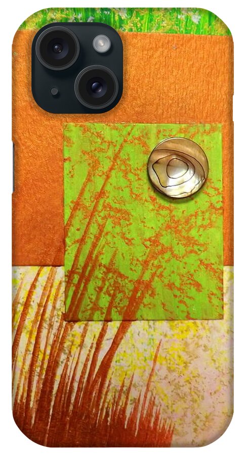 Copper Sunset iPhone Case featuring the painting Copper Sunset by Darren Robinson
