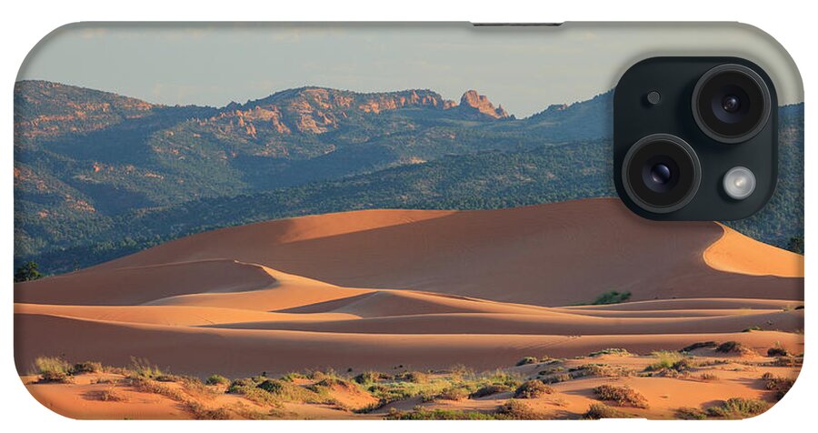 Tranquility iPhone Case featuring the photograph Coral Pink Sand Dunes State Park by Michele Falzone