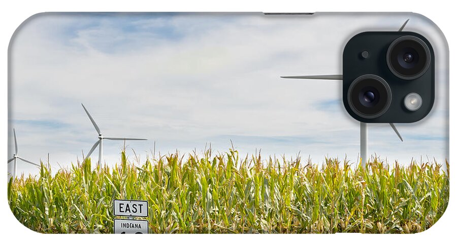 Indiana iPhone Case featuring the photograph Corn Mill by Jon Exley
