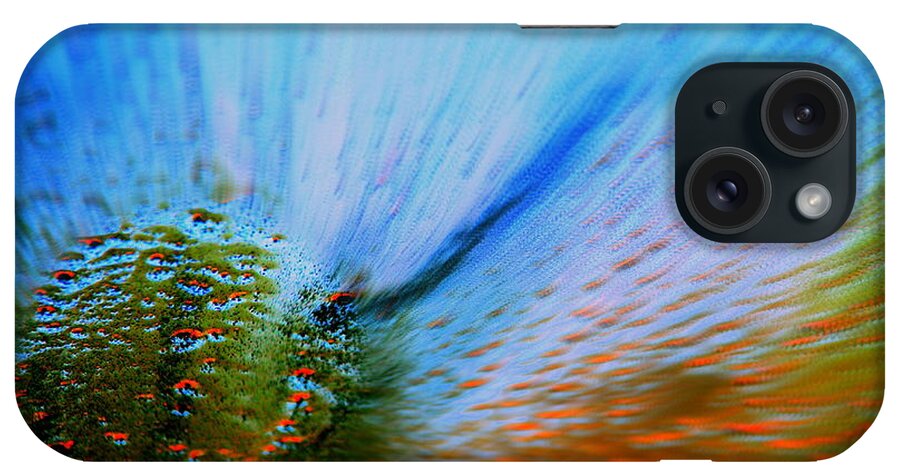Cosmic iPhone Case featuring the photograph Cosmic Series 006 - Under the Sea by Larry Ward