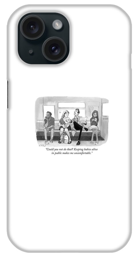 Could You Not Do That? Keeping Babies Alive iPhone Case