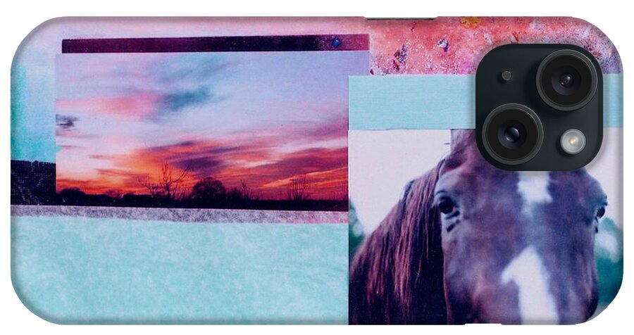 Horse iPhone Case featuring the photograph Country Collage 4 by Mary Ann Leitch