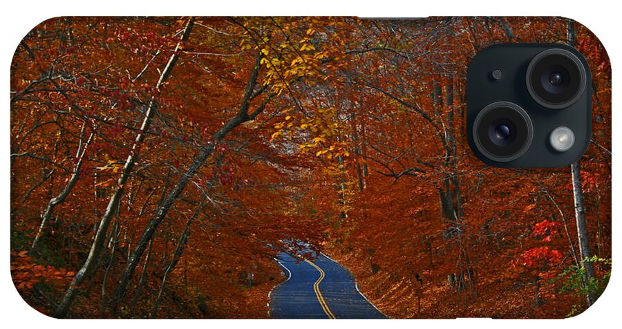 Country Road iPhone Case featuring the photograph Country Road by Andy Lawless