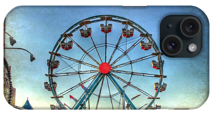 Ferris Wheel iPhone Case featuring the photograph County Fair by Jackson Pearson
