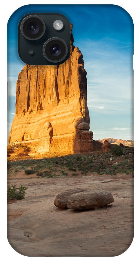 Jay Stockhaus iPhone Case featuring the photograph Courthouse Rock by Jay Stockhaus