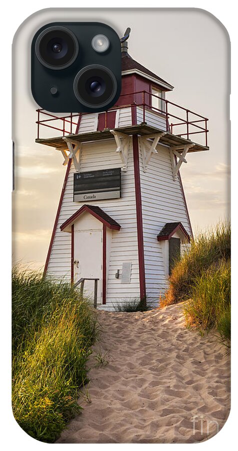 Lighthouse iPhone Case featuring the photograph Covehead Harbour Lighthouse 2 by Elena Elisseeva
