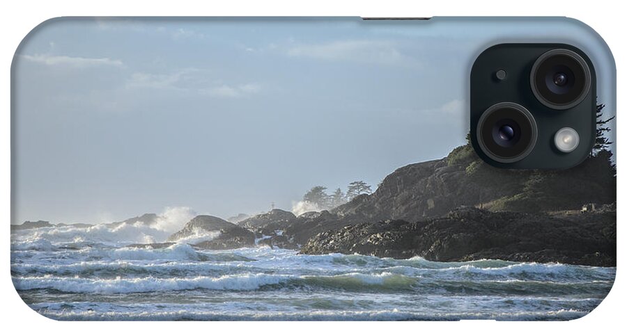 Cox Bay iPhone Case featuring the photograph Cox Bay Afternoon Waves by Roxy Hurtubise