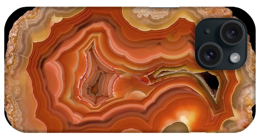 Coyamito Agate iPhone Case featuring the photograph Coyamito Agate by Natural History Museum, London/science Photo Library