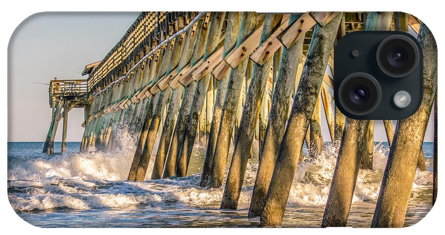 Pier iPhone Case featuring the photograph Crash by Traveler's Pics
