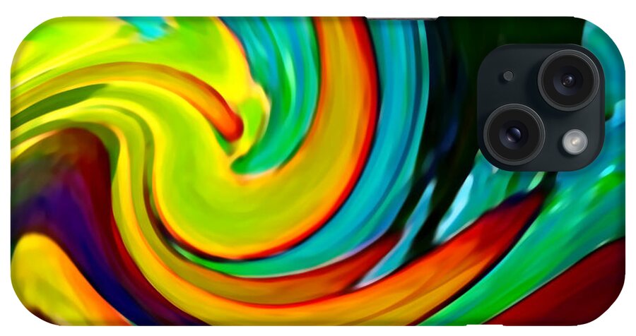 Waves iPhone Case featuring the painting Crashing Wave by Amy Vangsgard
