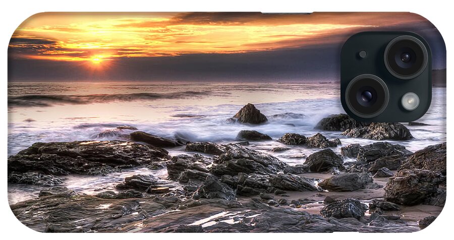 Crystal Cove iPhone Case featuring the photograph Crystal Cove State Park by Eddie Yerkish
