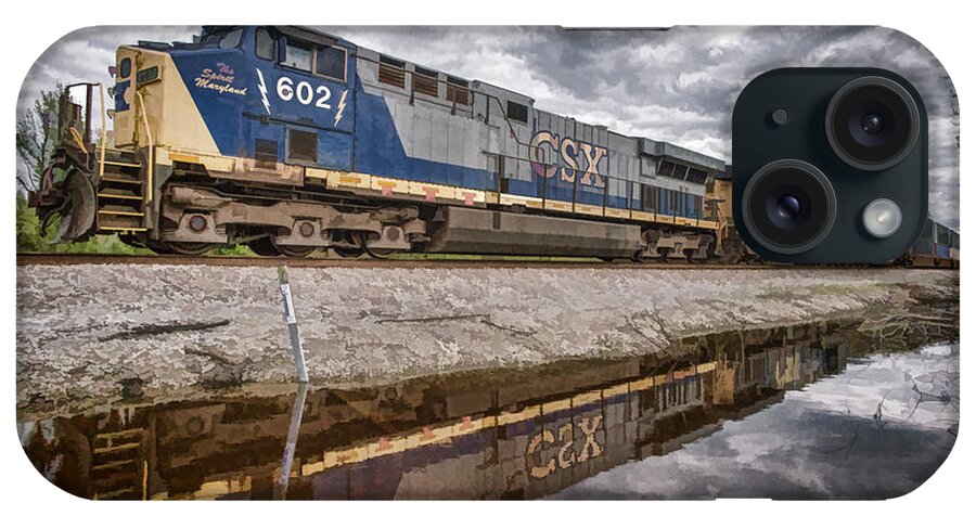 Csx iPhone Case featuring the photograph CSX The Spirit of Maryland by Jim Pearson