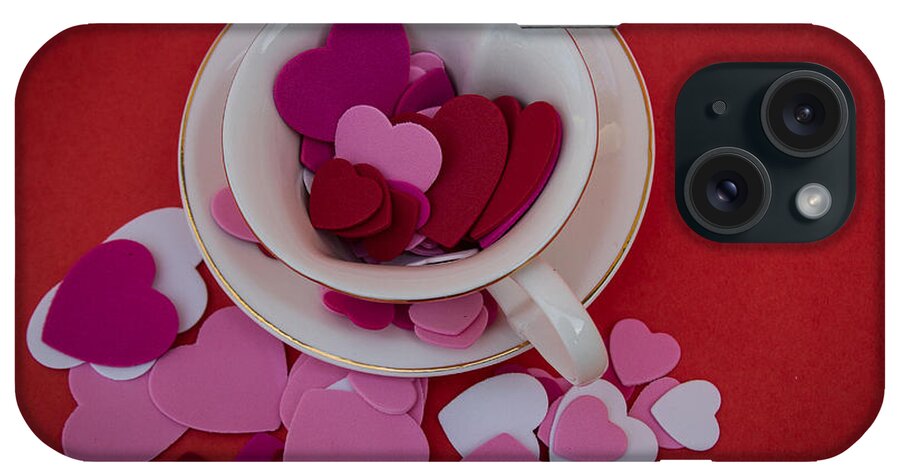 Valentines Day iPhone Case featuring the photograph Cup Full of Love by Patrice Zinck