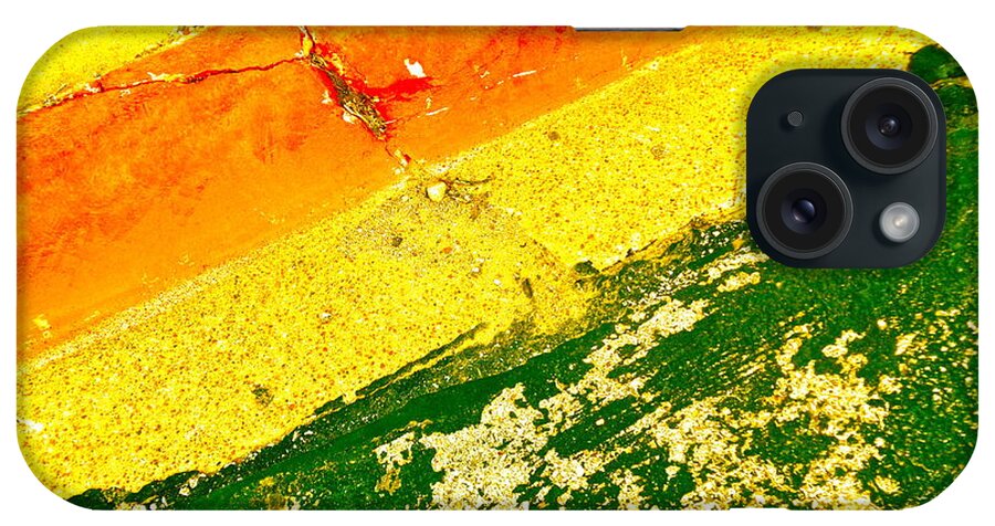 Curb iPhone Case featuring the photograph Curb Abstract by Chuck Taylor