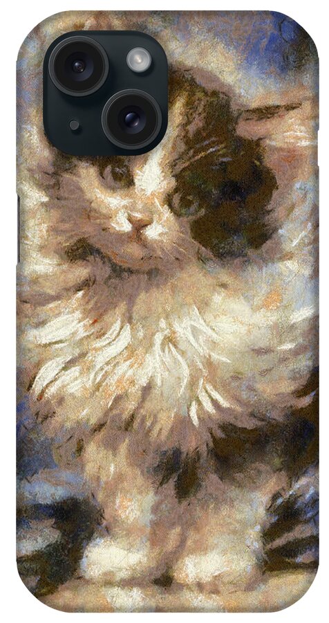 Kitten iPhone Case featuring the photograph Cute Kitty by Charmaine Zoe