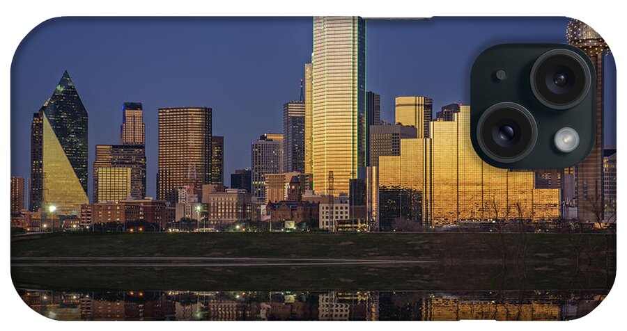 Dallas iPhone Case featuring the photograph Dallas at Dusk by Rick Berk