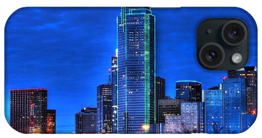 Dallas iPhone Case featuring the photograph Dallas Skyline HD by Jonathan Davison