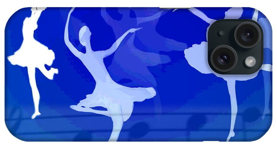 Ballet iPhone Case featuring the photograph Dance The Blues Away by Joyce Dickens