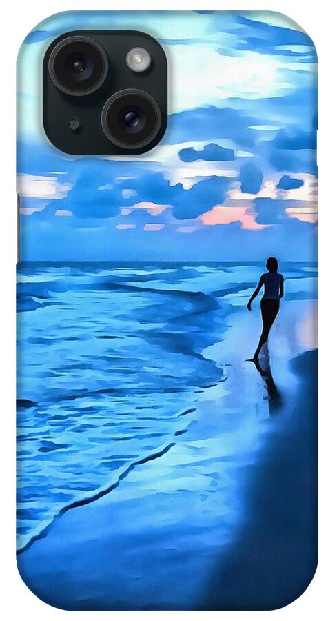 Dancing iPhone Case featuring the photograph Dancing With The Waves by CarolLMiller Photography