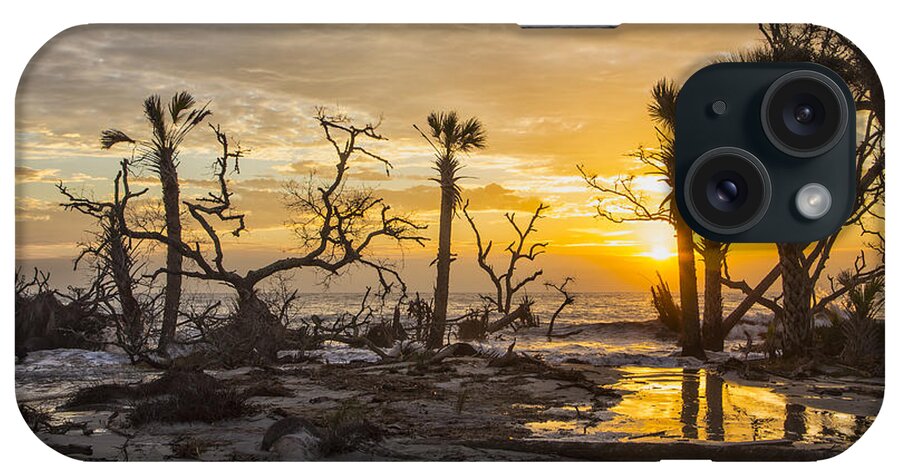 Sunrise iPhone Case featuring the photograph Dawn Silhouettes 06 by Jim Dollar
