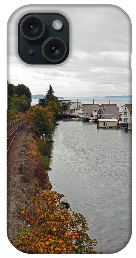 Fall iPhone Case featuring the photograph Day Island Bridge View 2 by Anthony Baatz
