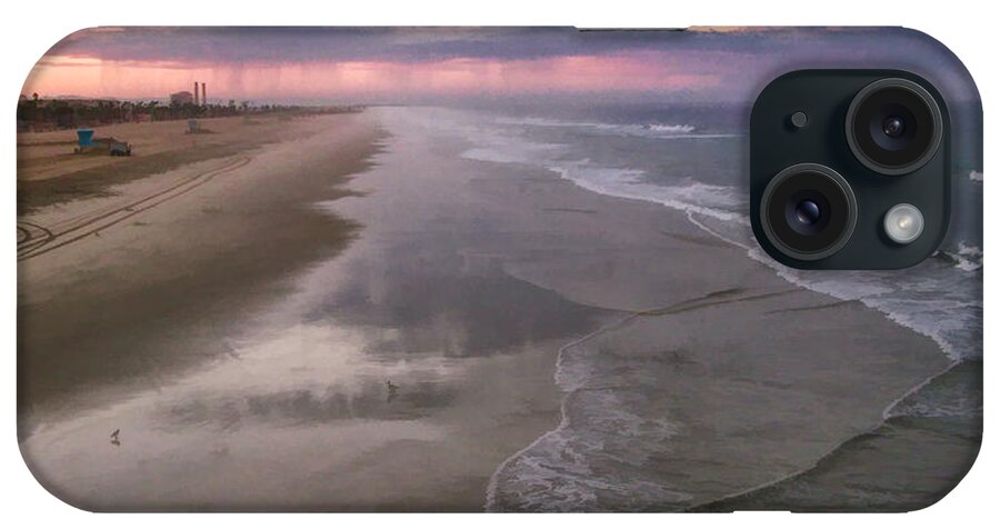 Beach iPhone Case featuring the photograph Daybreak by Tammy Espino