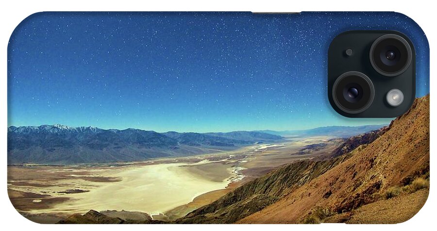 Tranquility iPhone Case featuring the photograph Death Valley By Moonlight by Kirk Lougheed