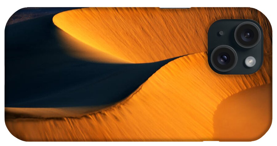 Death Valley iPhone Case featuring the photograph Death Valley California Gold by Bob Christopher