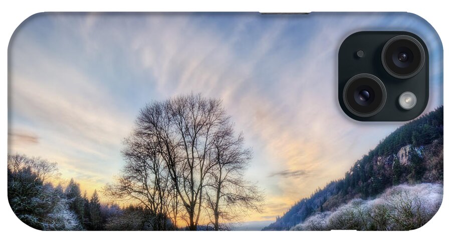 Winter iPhone Case featuring the photograph Deep frost by B Cash