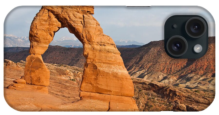 Arch iPhone Case featuring the photograph Delicate Arch by Jeff Goulden