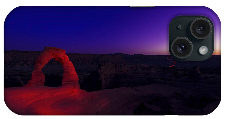 Utah iPhone Case featuring the photograph Delicate Twilight by Dustin LeFevre