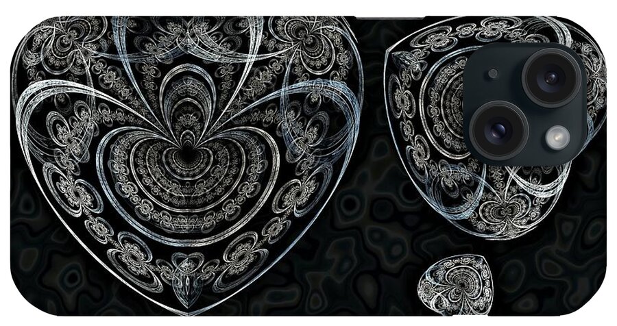 Fractal iPhone Case featuring the digital art Delight Yourself by Missy Gainer