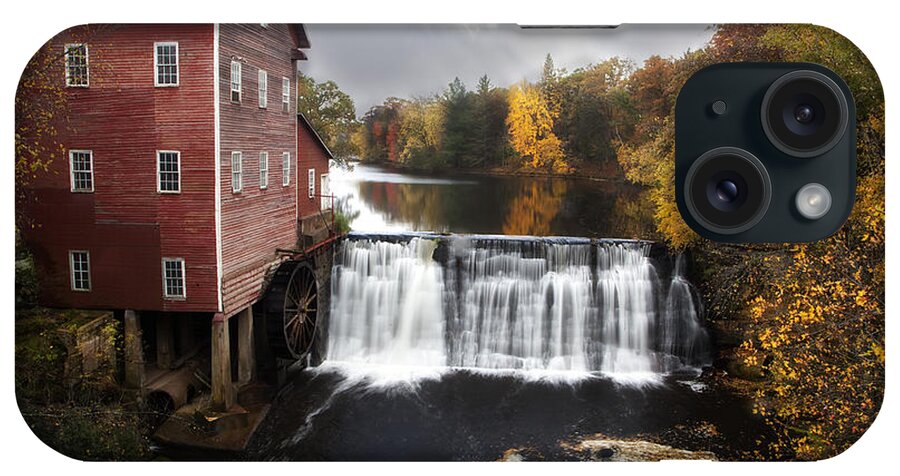 Dells Mill iPhone Case featuring the photograph Dells Mill Fall color by Don Anderson