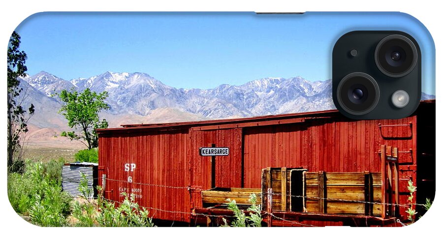 Train iPhone Case featuring the photograph Derailed by Marilyn Diaz