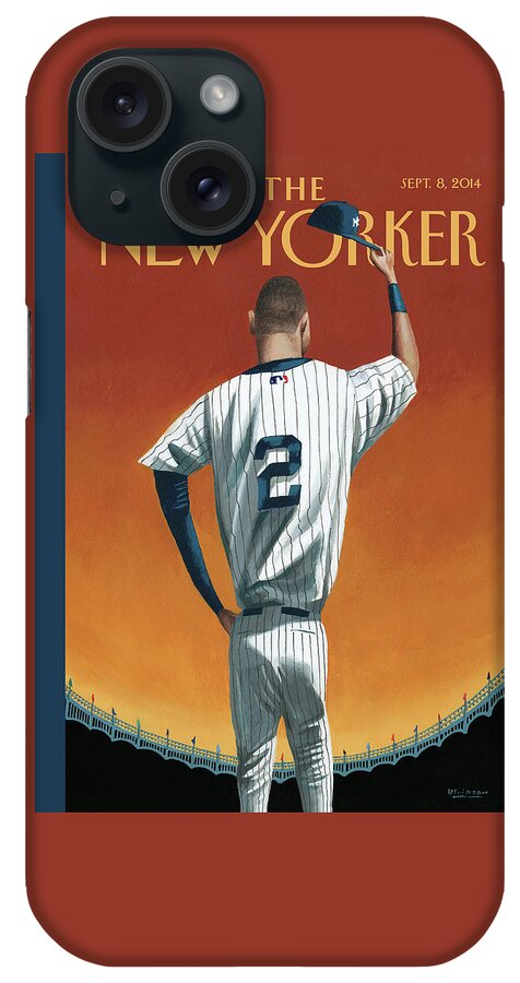 Derek Jeter Bows Out iPhone Case
