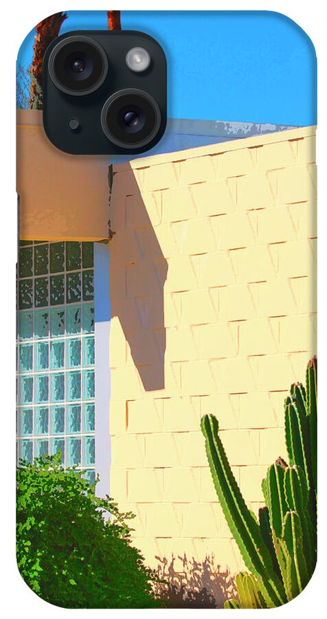 7 Lakes iPhone Case featuring the photograph DESERT MODERN Palm Springs CA by William Dey