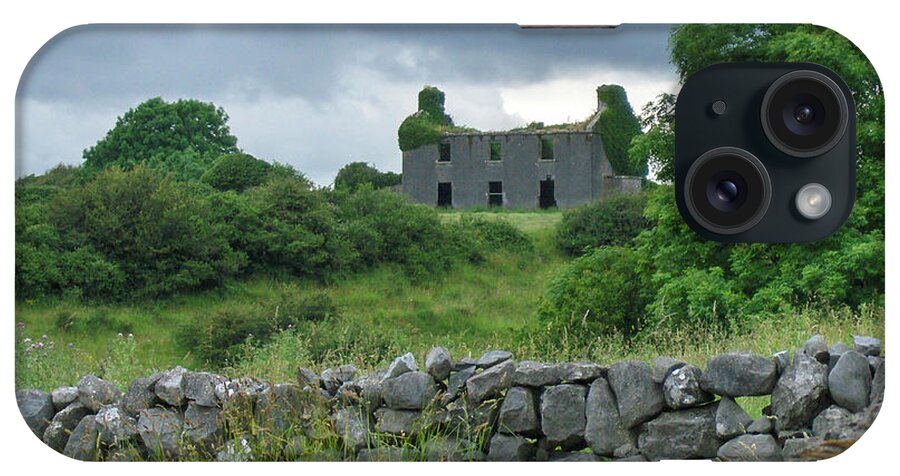 Ireland iPhone Case featuring the photograph Deserted building in Ireland by Brenda Brown