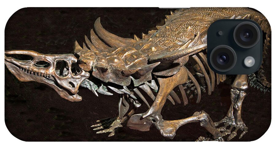 Nature iPhone Case featuring the photograph Desmatosuchus Dinosaur by Millard H. Sharp