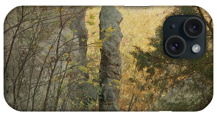 Shawnee National Forest iPhone Case featuring the photograph Devil's Smokestack by Sandy Keeton