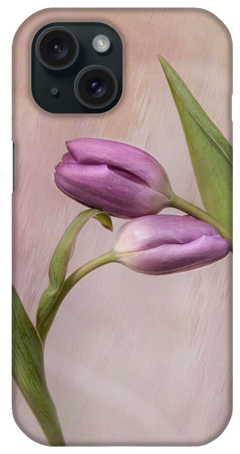 Tulips iPhone Case featuring the photograph Devotion by Robin-Lee Vieira