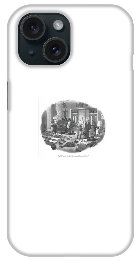Dial Weather 6-1212 iPhone Case