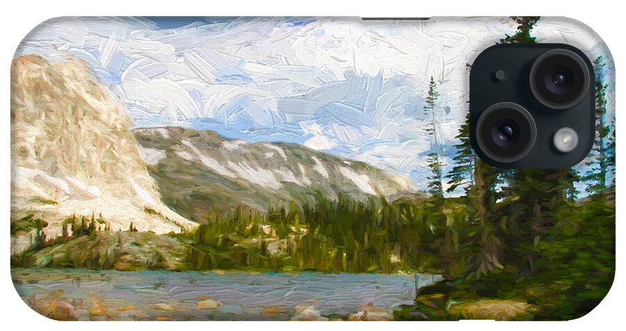Impressionist iPhone Case featuring the photograph Different Strokes 1 by John Freidenberg