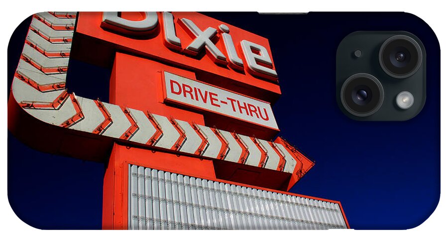 Kelly Hazel iPhone Case featuring the photograph Dixie Drive Thru by Kelly Hazel