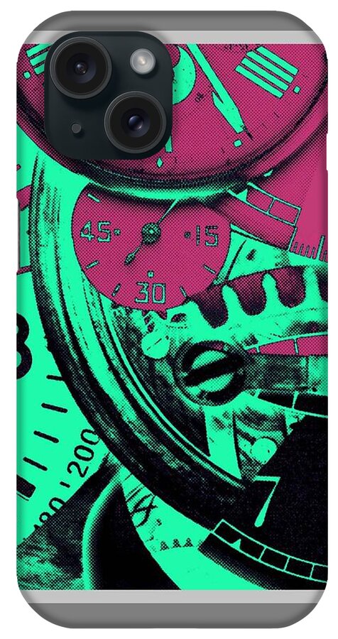 Watches iPhone Case featuring the photograph Don't be late by Steve Godleski