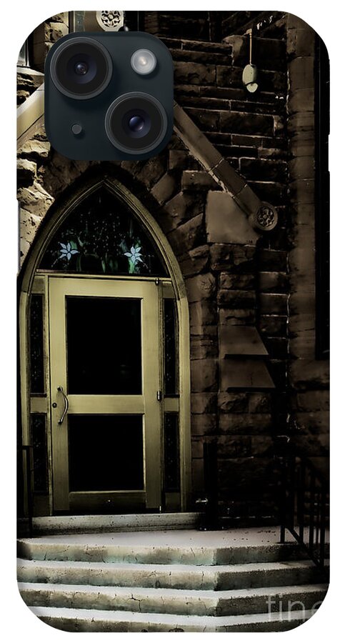 Architect Jp Julien iPhone Case featuring the photograph Door to Sanctuary Series Image 4 of 4 by Lawrence Burry