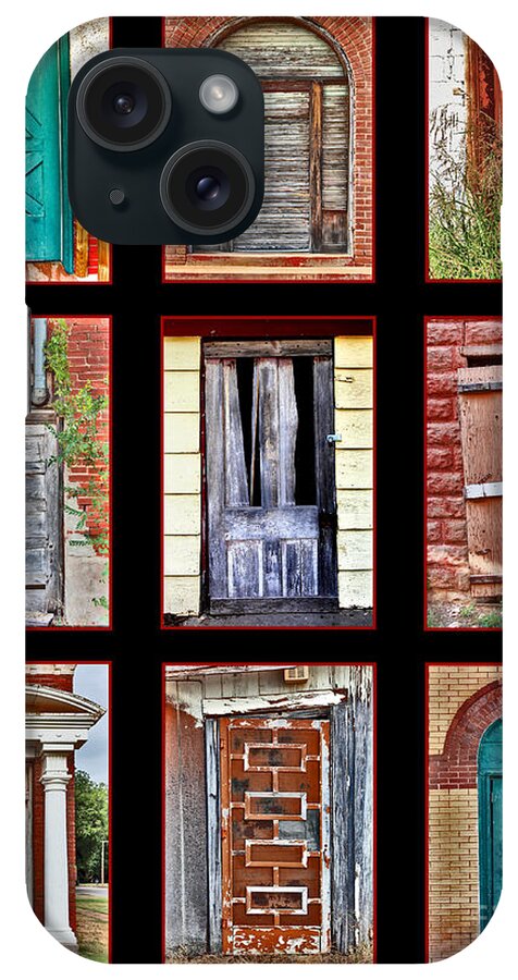 Door iPhone Case featuring the photograph Doors of Distinction by Pattie Calfy