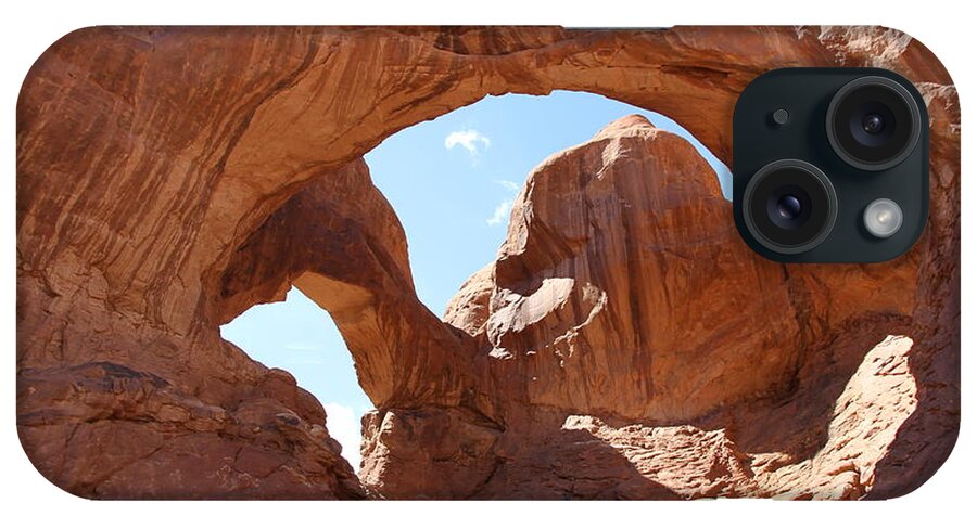 Double Arch iPhone Case featuring the photograph Double Arch Arcs by Christiane Schulze Art And Photography
