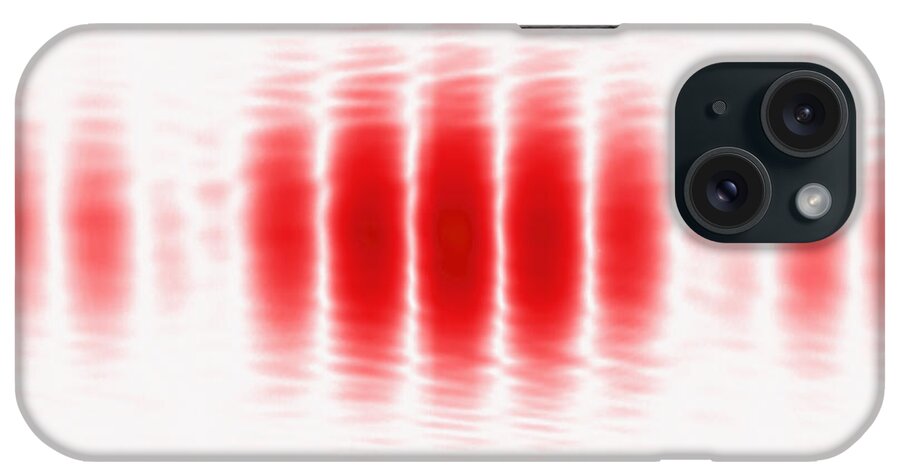 Fraunhofer iPhone Case featuring the photograph Double-slit Experiment by GIPhotoStock