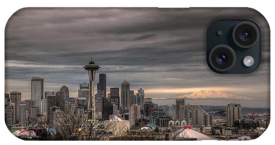 Seattle iPhone Case featuring the photograph Downtown Seattle by Eddie Yerkish